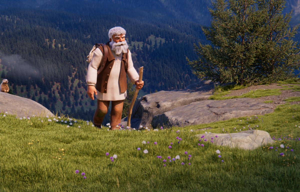 Heidi, děvčátko z hor: Legenda o rysovi