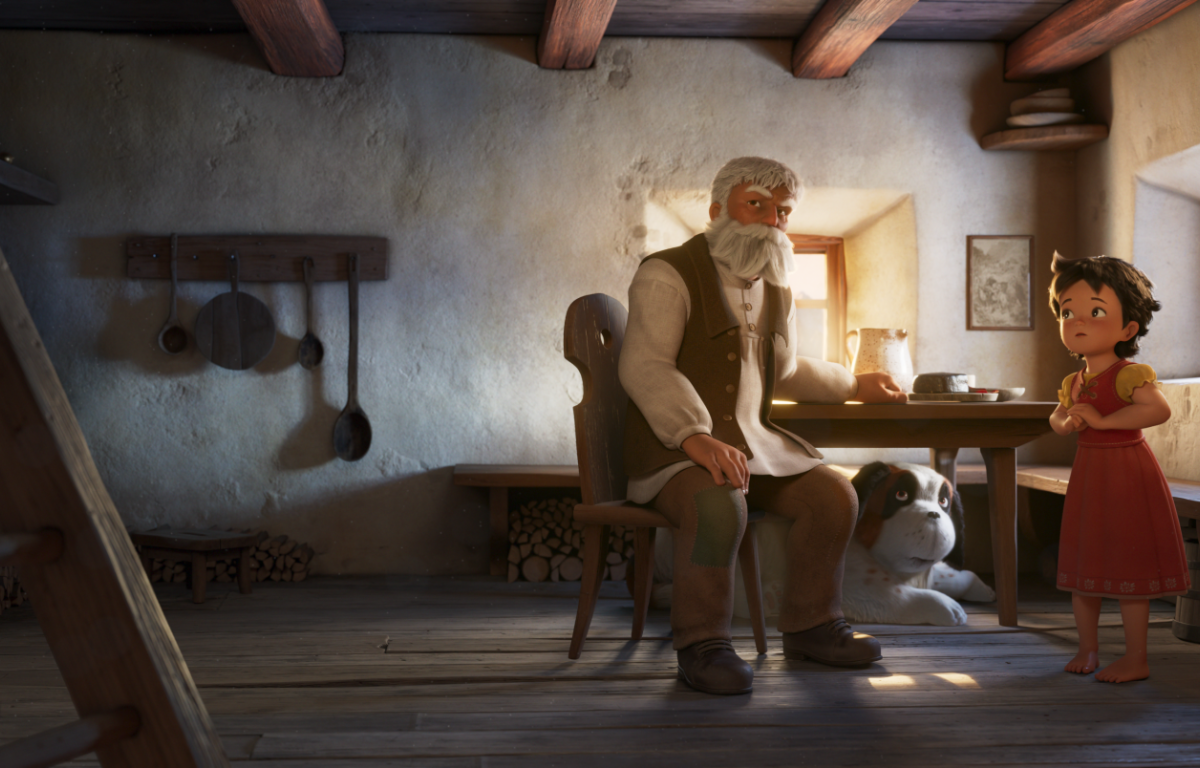 Heidi, děvčátko z hor: Legenda o rysovi