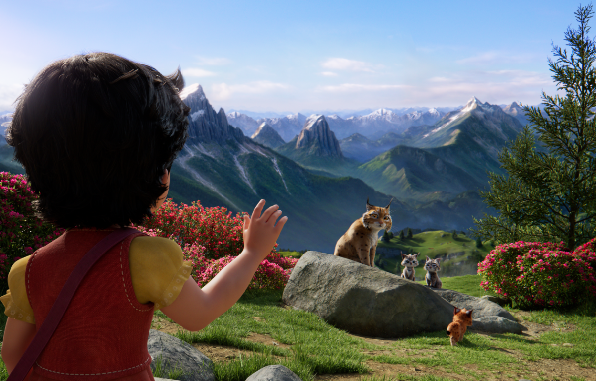 Heidi, děvčátko z hor: Legenda o rysovi