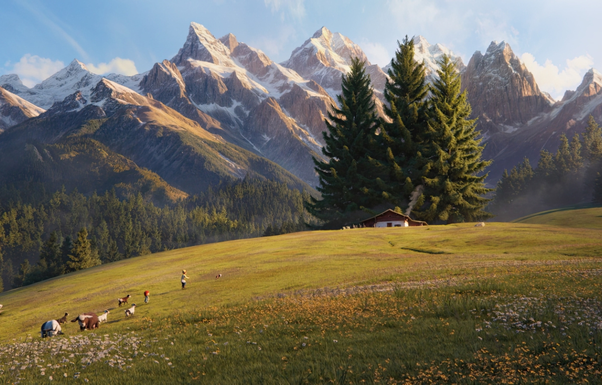 Heidi, děvčátko z hor: Legenda o rysovi