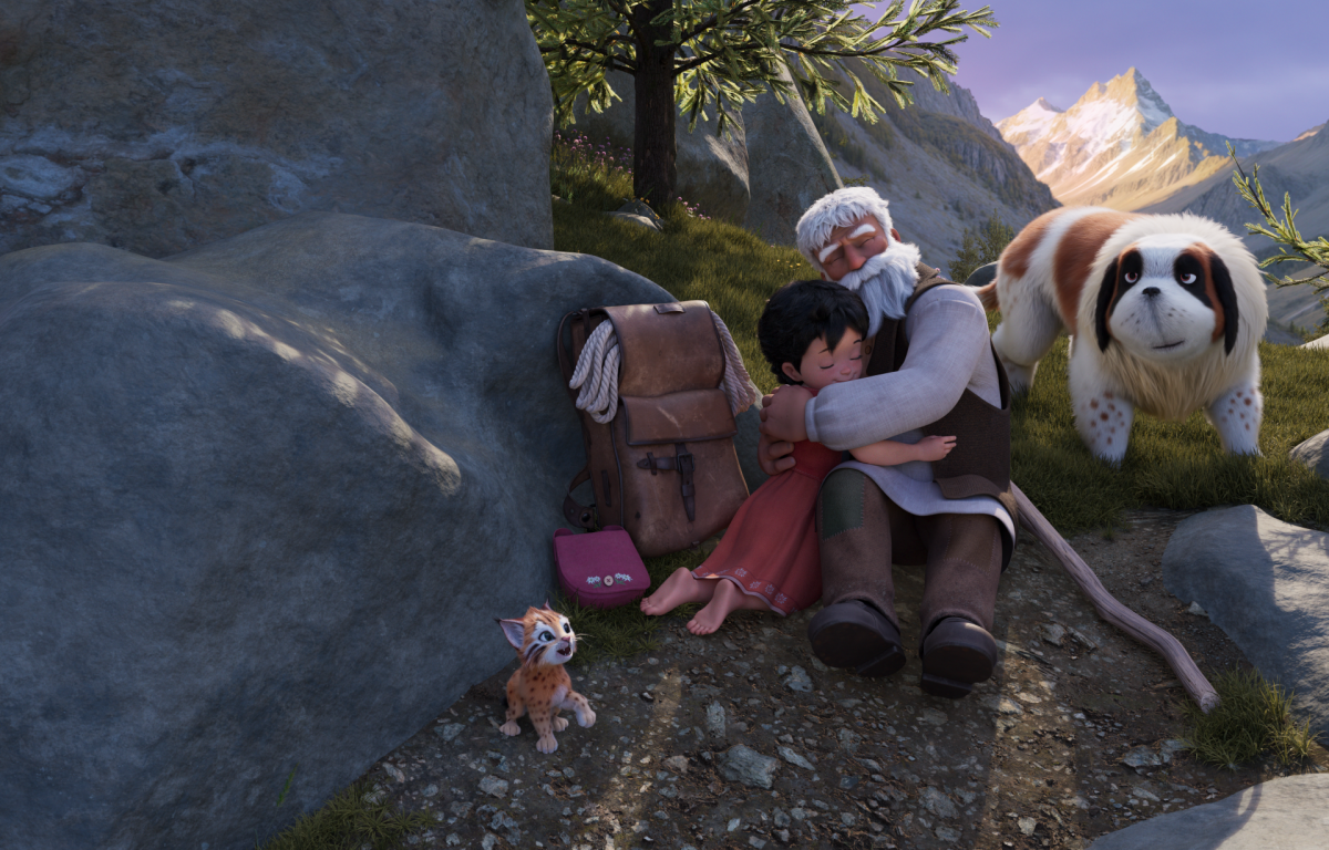 Heidi, děvčátko z hor: Legenda o rysovi