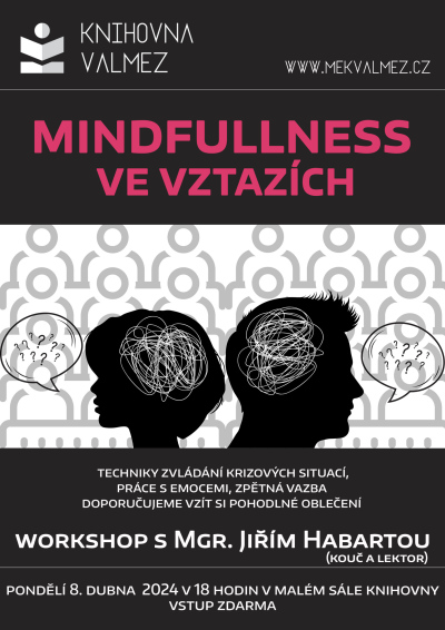 Mindfullness ve vztazích – workshop s Jiřím Habartou