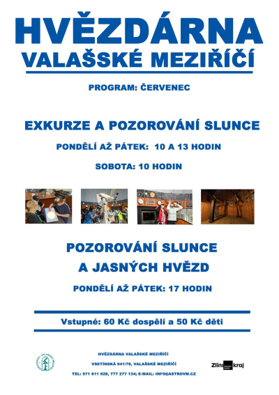 Exkurze a pozorování Slunce