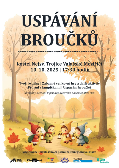 Uspávání broučků v Kostele Nejsvětější Trojice ve Valašském Meziříčí