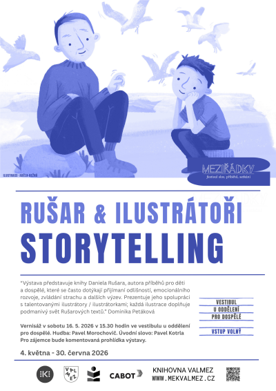 MEZIŘÁDKY – Rušar & ilustrátoři: Storytelling