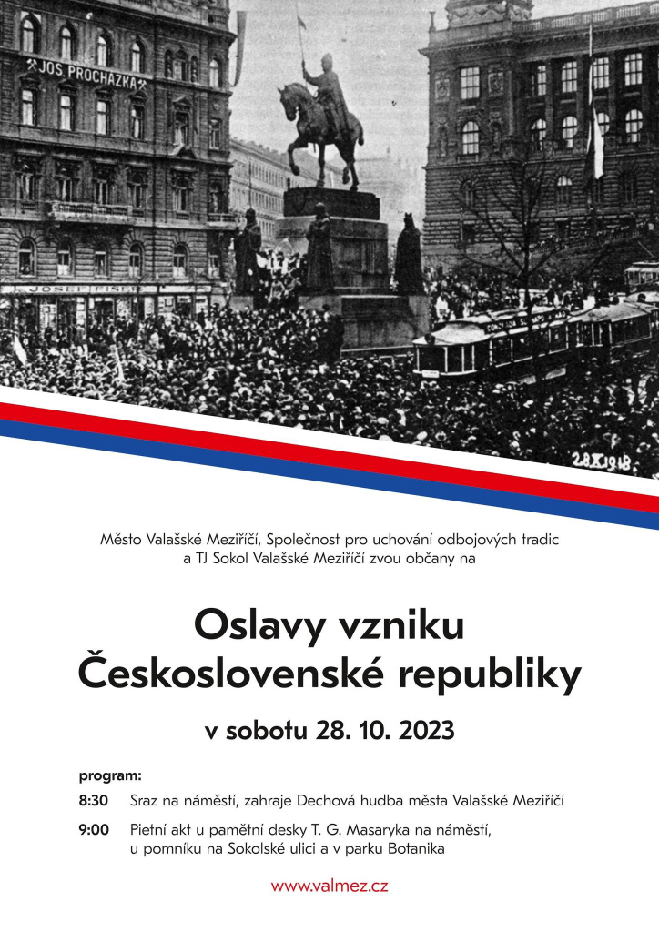 Oslavy vzniku Československé republiky