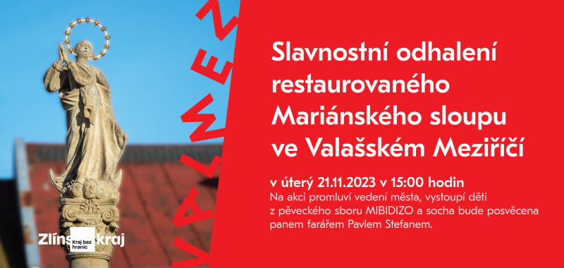Slavnostní odhalení restaurovaného Mariánského sloupu