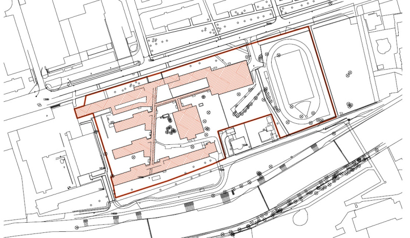 Architektonická soutěž: přístavba tělocvičny ZŠ Křižná