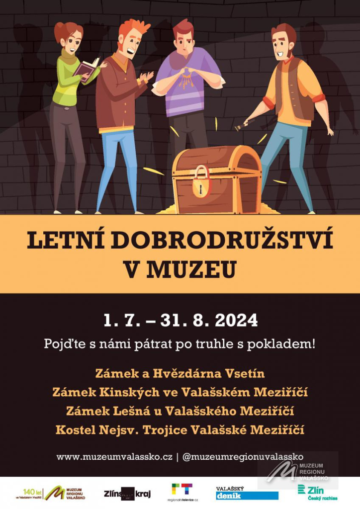 Letní dobrodružství v muzeu