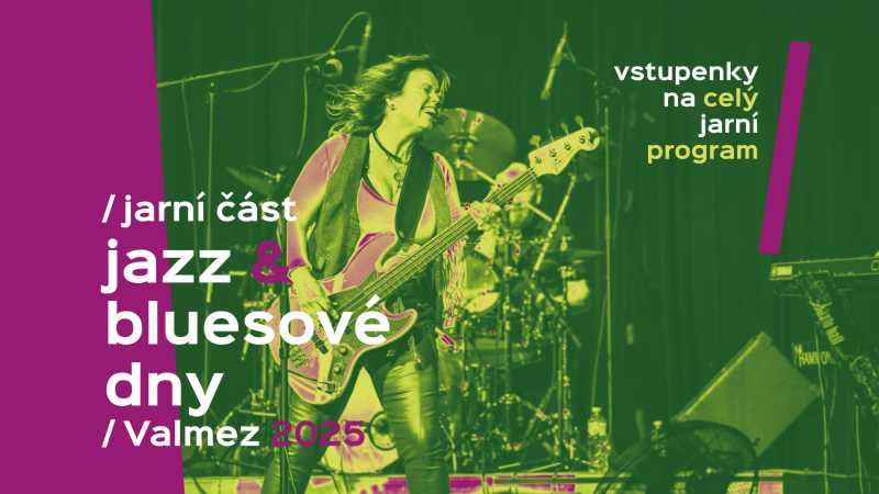 Jazz & Bluesové dny 2025 — Jarní část