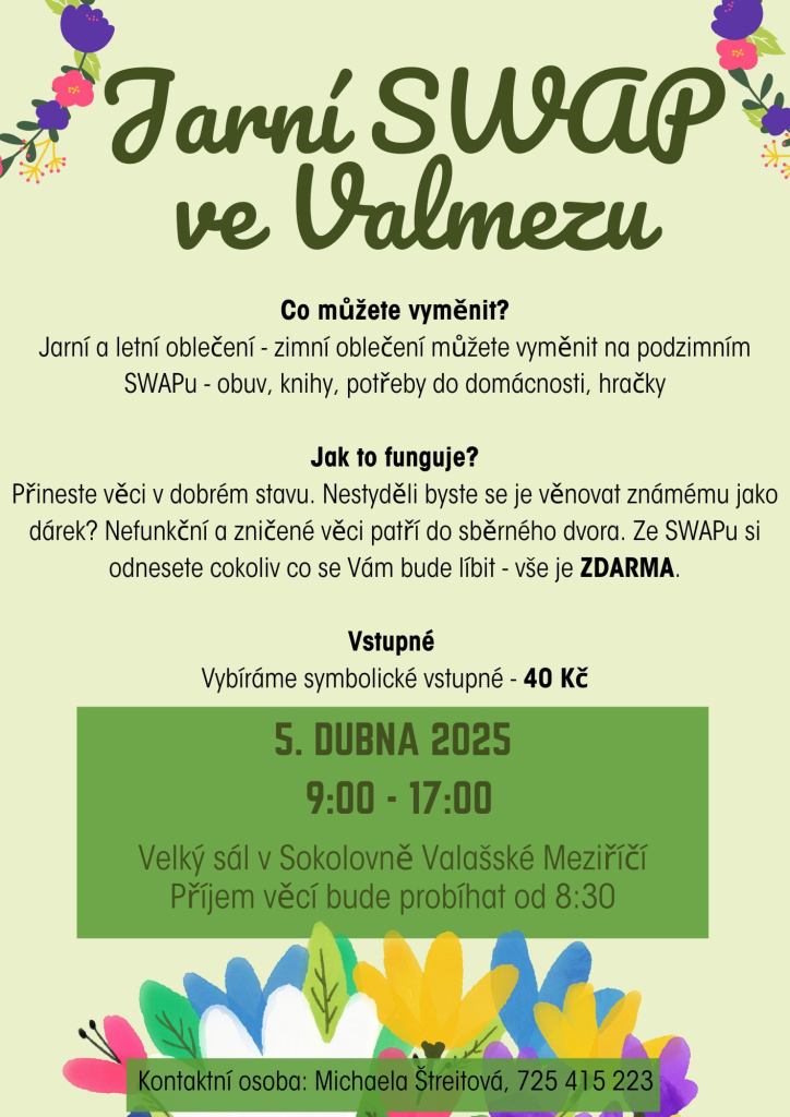 Jarní Swap ve Valmezu