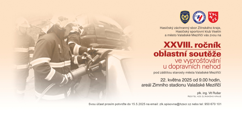 XXVIII. ročník oblastní soutěže ve vyprošťování  u dopravních nehod