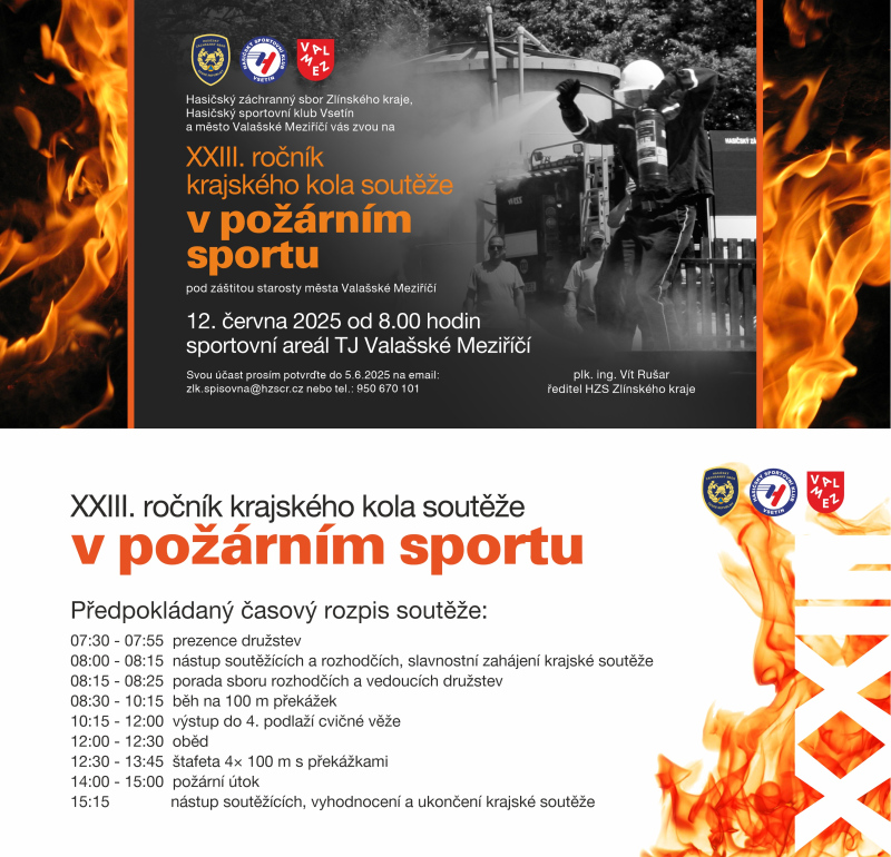 XXIII. ročník krajského kola soutěže v požárním sportu