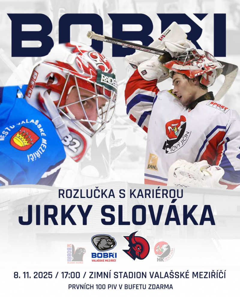 Hokej • HC Bobři – HK Nový Jičín (derby)