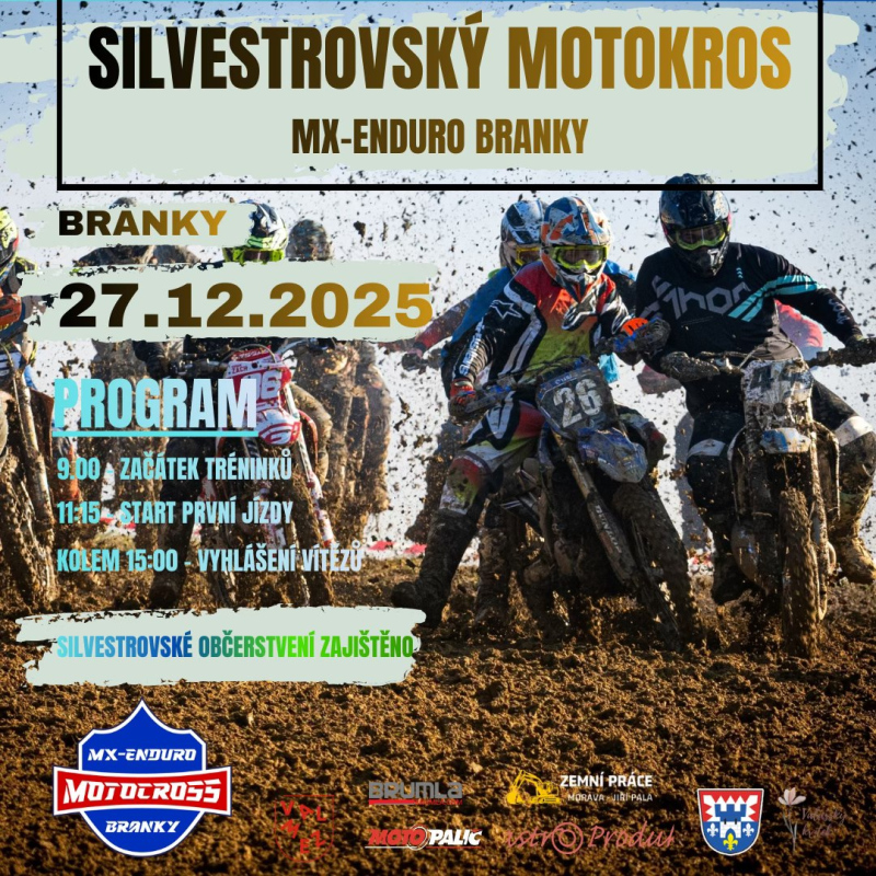 Silvestrovský motokros 27.12.2025