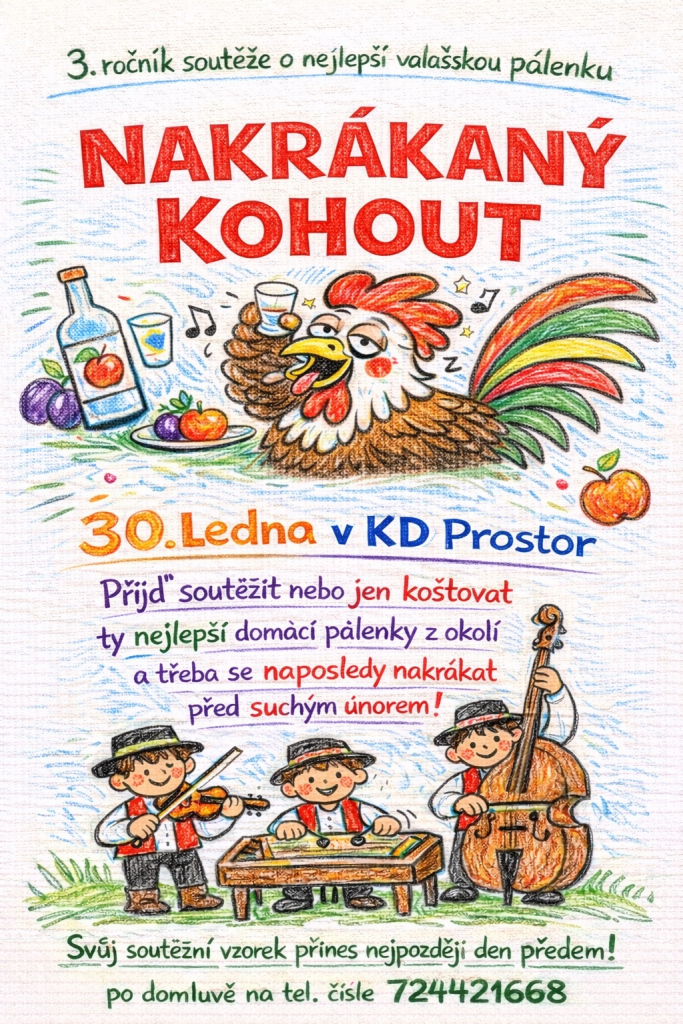 3. Nakrákaný kohout - košt valašských pálenek