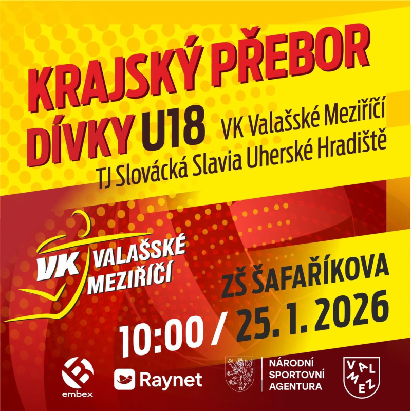 VK Valašské Meziříčí x TJ Slovácká Slavia Uherské Hradiště