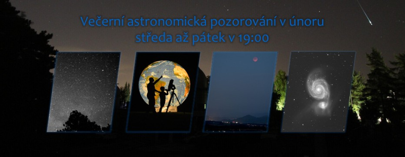 Astronomické pozorování v únoru