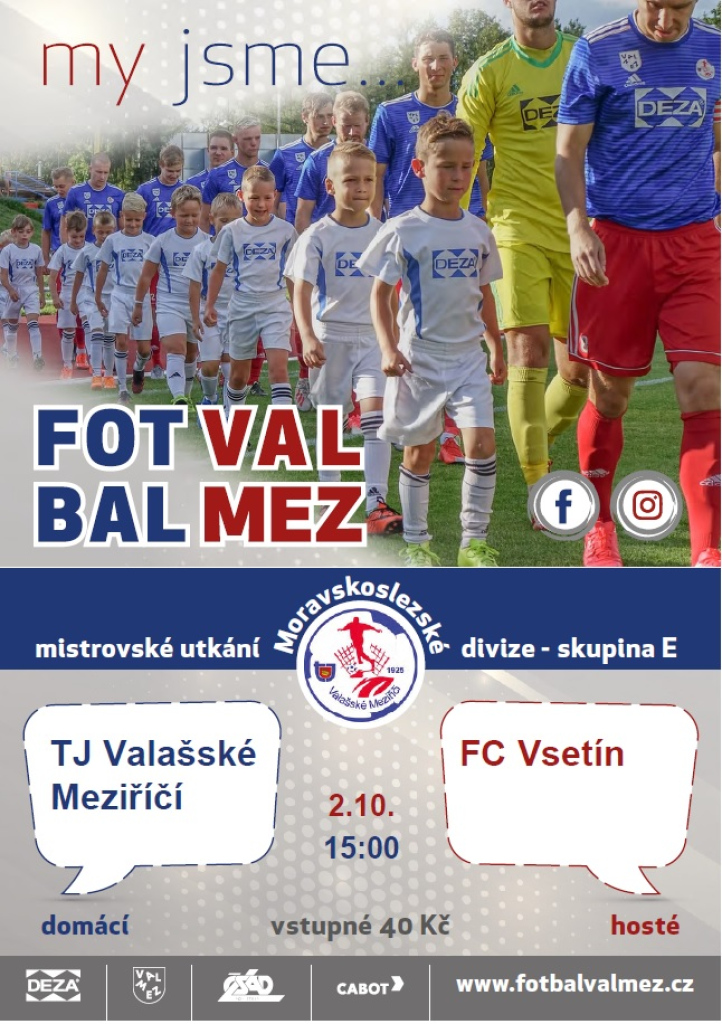 TJ Valašské Meziříčí x FC Vsetín