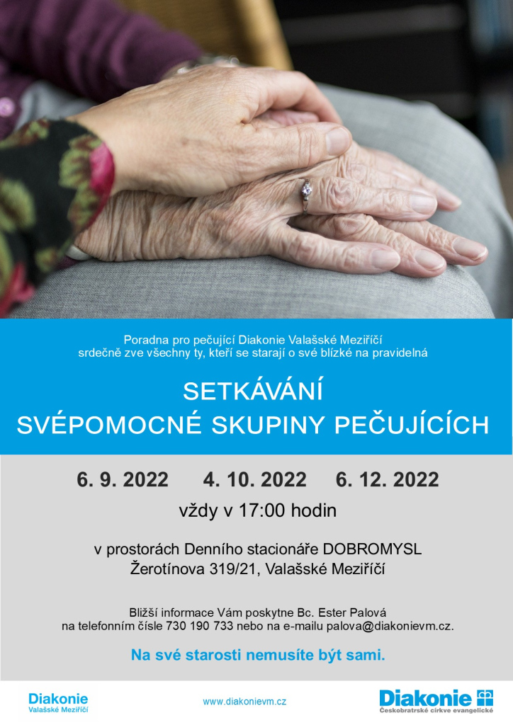 Setkání svépomocné skupiny pečujících