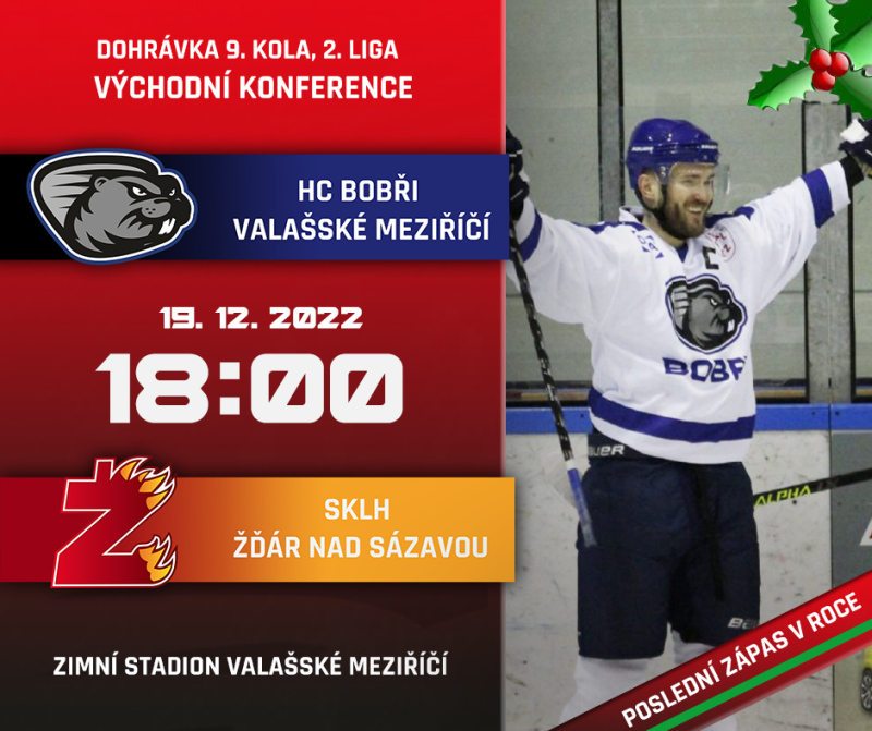 HC Bobři Valašské Meziříčí - SKLH Žďár nad Sázavou 