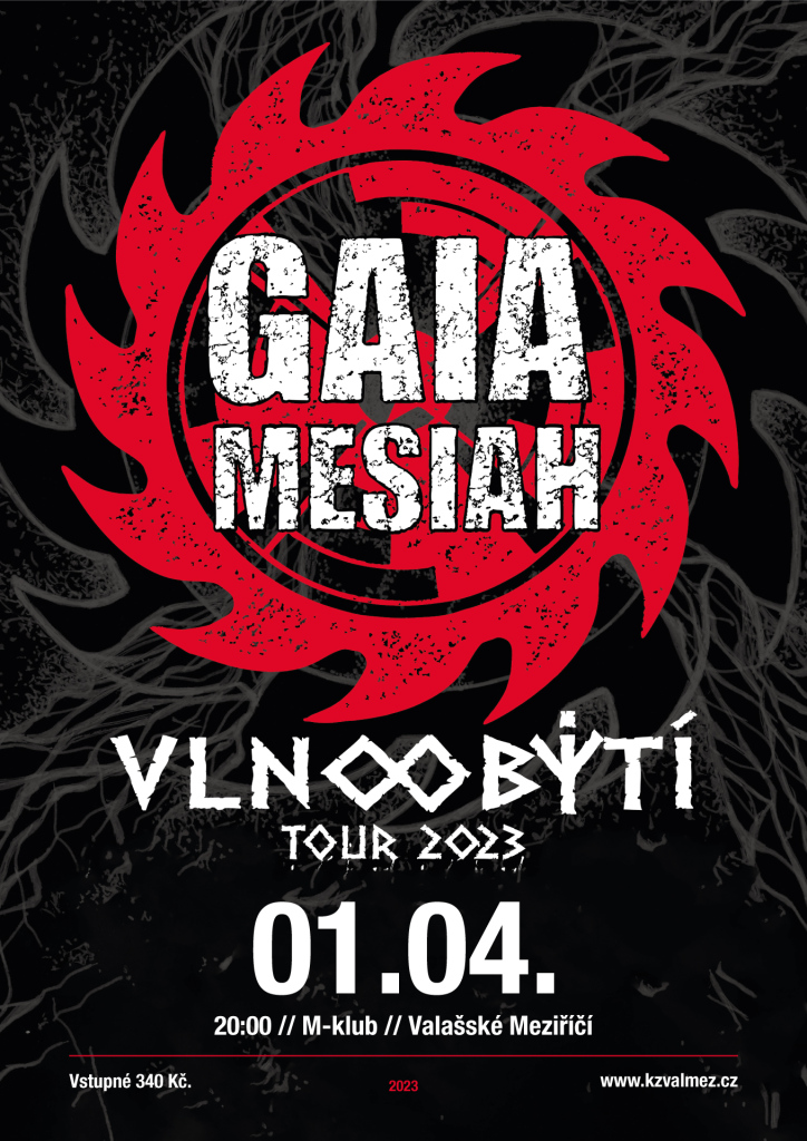 Gaia Mesiah: Vln∞bytí Tour 2023