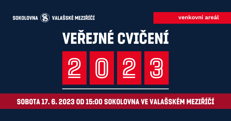 VEŘEJNÉ CVIČENÍ 2023