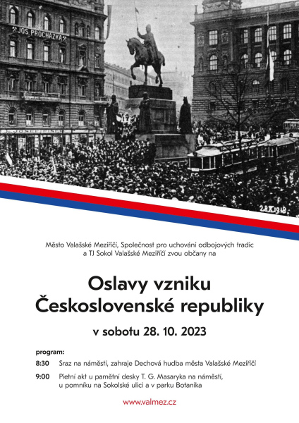 Oslavy vzniku Československé republiky