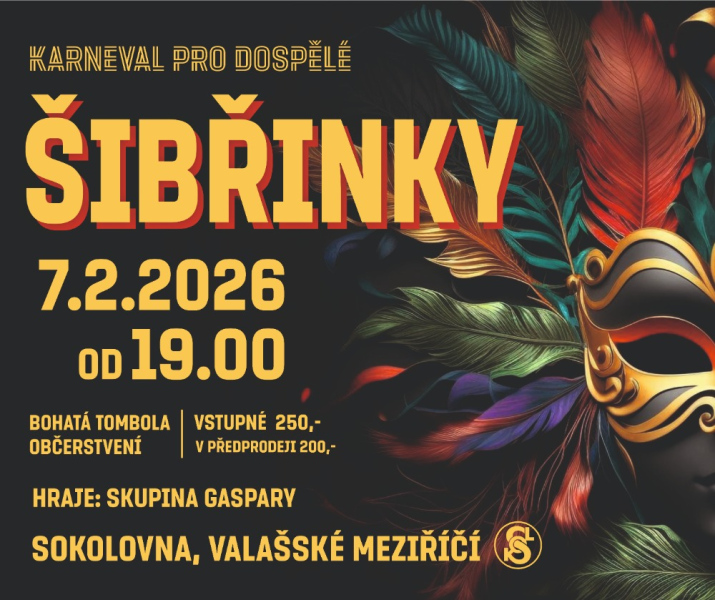 Šibřinky - maškarní ples pro dospělé
