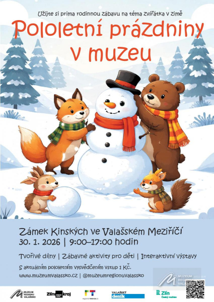 Pololetní prázdniny v muzeu