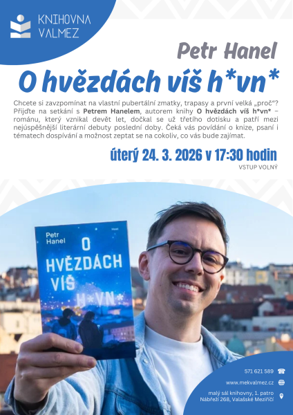 Petr Hanel: O hvězdách víš h*vn* 