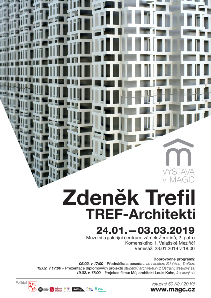Doprovodné programy k výstavě Česká cena za architekturu 2018 / Zdeněk Trefil, TREF-Architekti