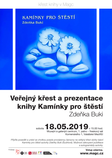 Veřejný křest a prezentace knihy KAMÍNKY PRO ŠTĚSTÍ 