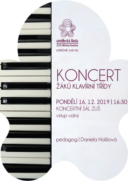 Koncert žáků klavírní třídy