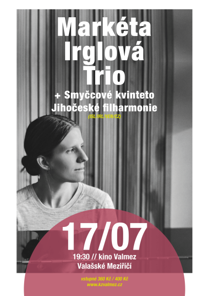 Markéta Irglová Trio + Smyčcové kvinteto Jihočeské filharmonie