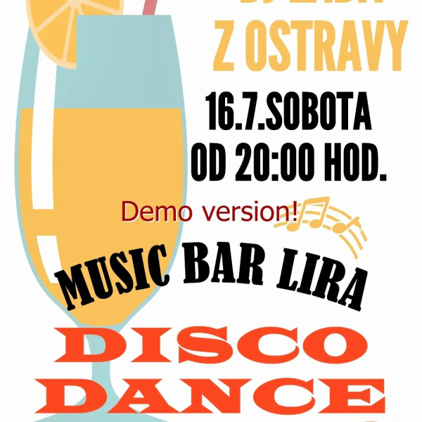 Music bar Lira - Demo version