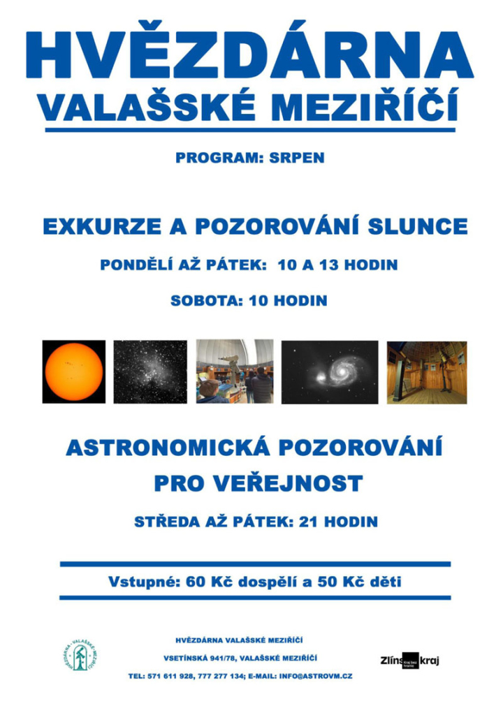 Exkurze a pozorování Slunce