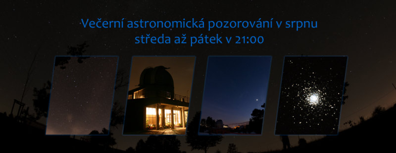 Večerní astronomická pozorování 