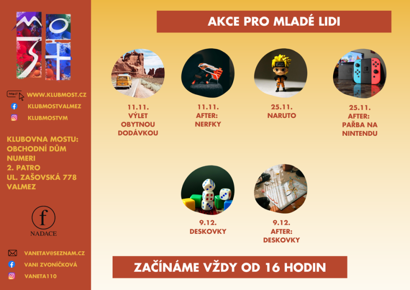 Klub most • Výlet obytnou dodávkou after Nerfky 