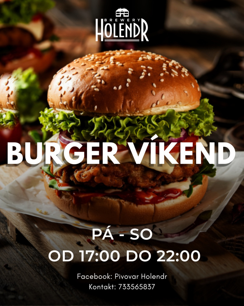 Burger víkend v Holendru