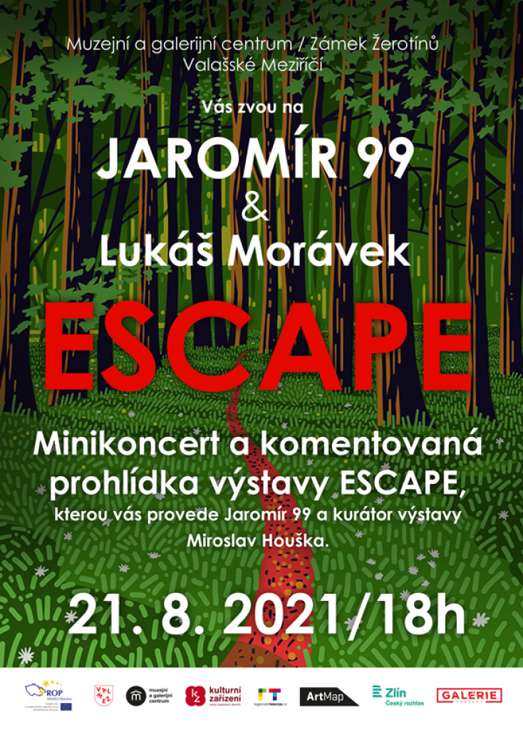 Dernisáž výstavy Jaromír 99: Escape