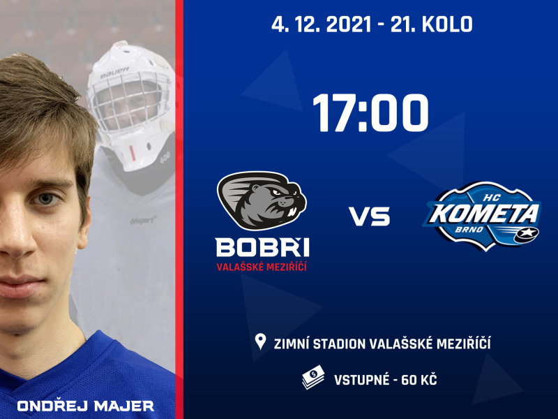 HC Bobři Valašské Meziříčí x  HC Kometa Brno B