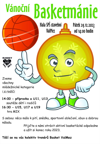 Vánoční basketmánie