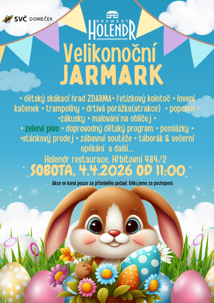 Velikonoční jarmark s večerním táborákem