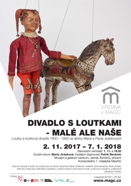 DIVADLO S LOUTKAMI - MALÉ ALE NAŠE / Loutky a loutková divadla 1900 - 1950 ze sbírky Marie a Pavla J