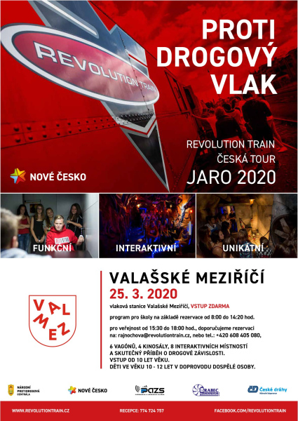 ZRUŠENO!!! Protidrogový vlak REVOLUTION TRAIN