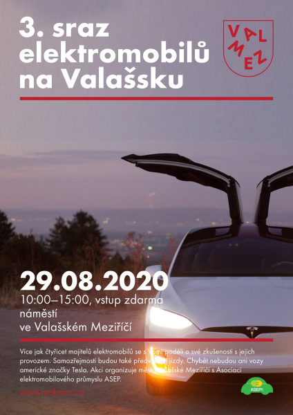 3. sraz elektromobilů na Valašsku