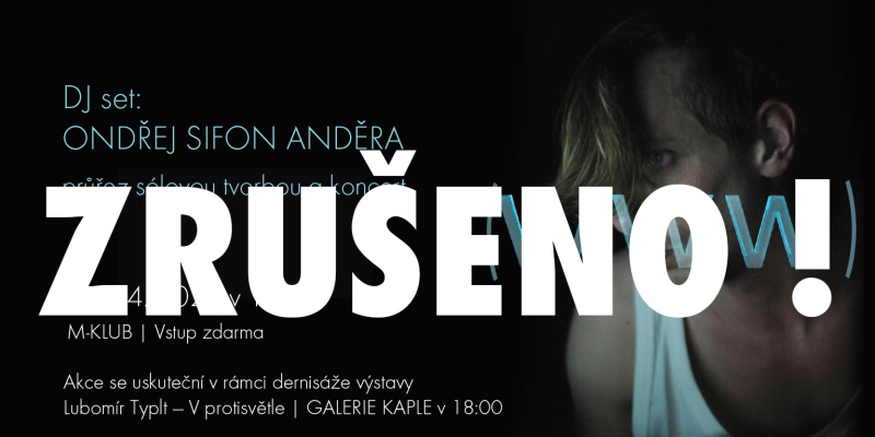 ZRUŠENO! WWW Neurobeat + DJ set: Ondřej Sifon Anděra